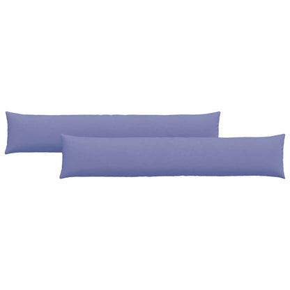 vidaXL Sofakissen 2 pcs Jeans blau 200 x 40 cm Stoff