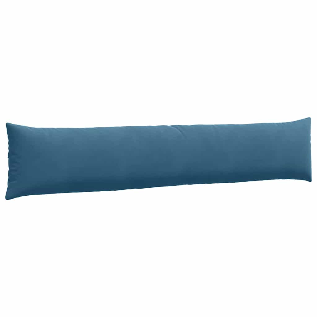 vidaXL Sofakissen 2 Stück Blau 200 x 40 cm Cordstoff