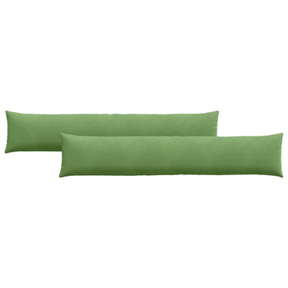 vidaXL Sofakissen 2 Stück Hellgrün 200 x 40 cm Cordstoff