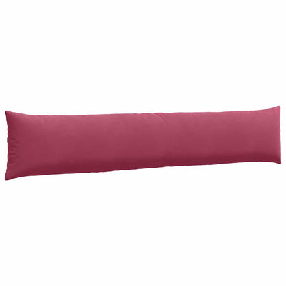 vidaXL Sofakissen 2 Stück Weinrot 200 x 40 cm Cordstoff