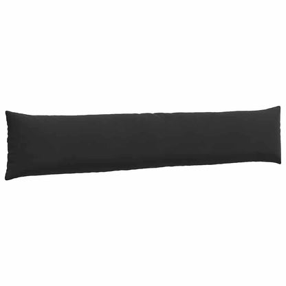 vidaXL Sofakissen 2 Stück Schwarz 200 x 40 cm Cordstoff