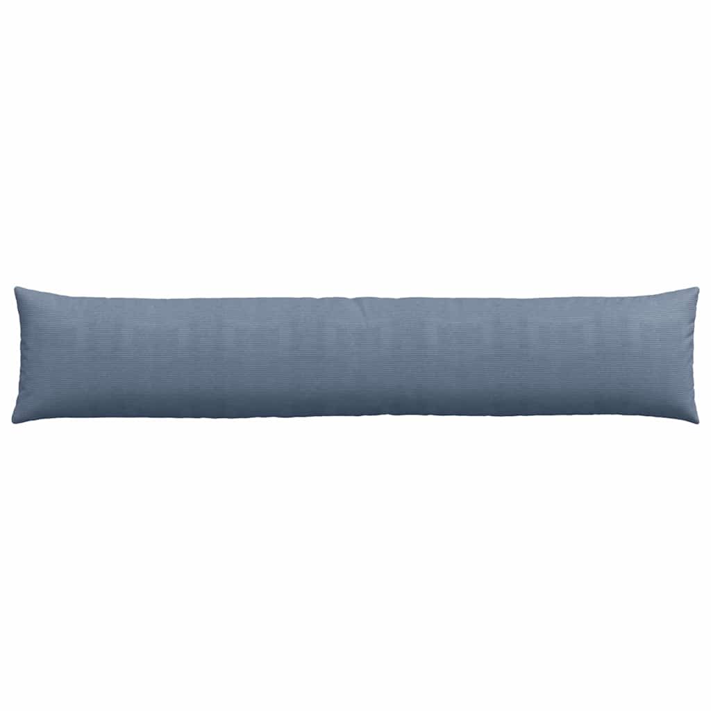 vidaXL Sofakissen 2 Stück Blau 200 x 40 cm Cordstoff