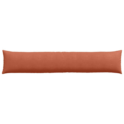vidaXL Sofakissen 2 Stück Rot-Orange 200 x 40 cm Cordstoff