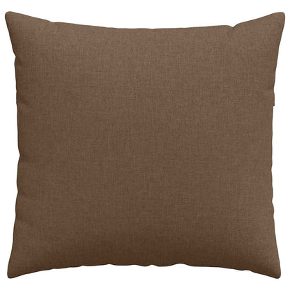 vidaXL Sofakissen 2 pcs Braun 45 x 45 cm Stoff
