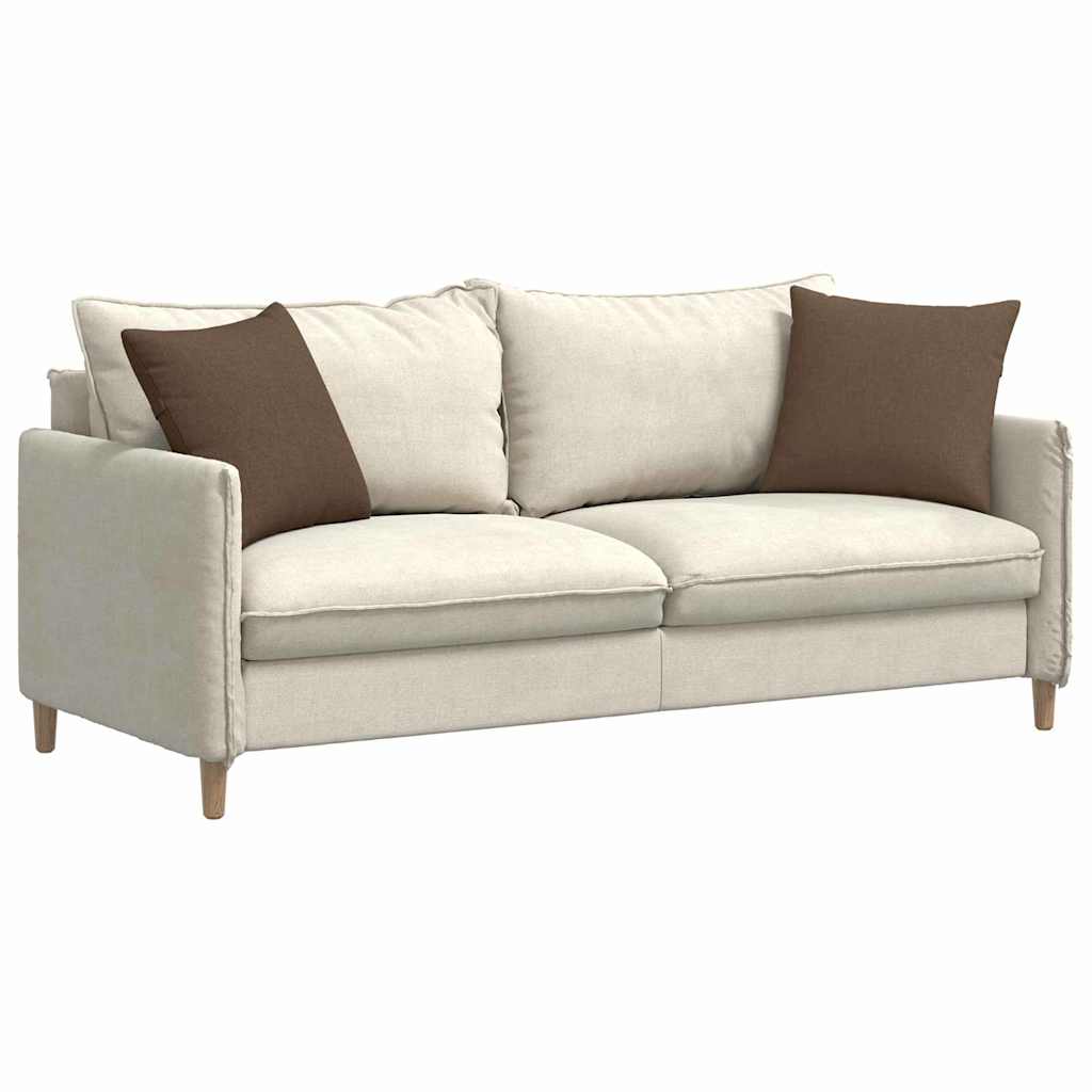 vidaXL Sofakissen 2 pcs Braun 45 x 45 cm Stoff