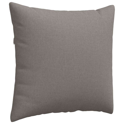 vidaXL Sofakissen 2 pcs Taupe 45 x 45 cm Stoff