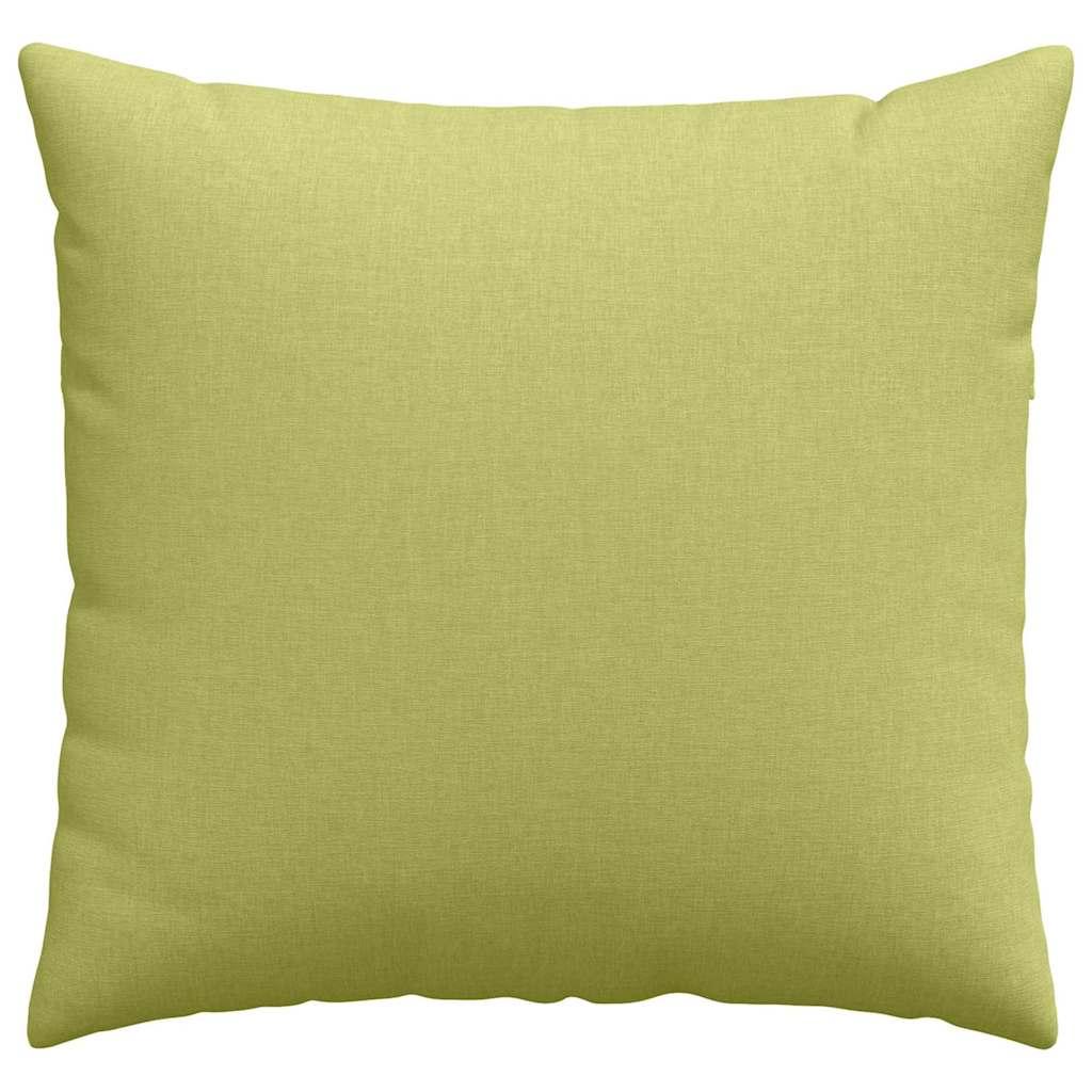 vidaXL Sofakissen 2 pcs Hellgrün 45 x 45 cm Stoff