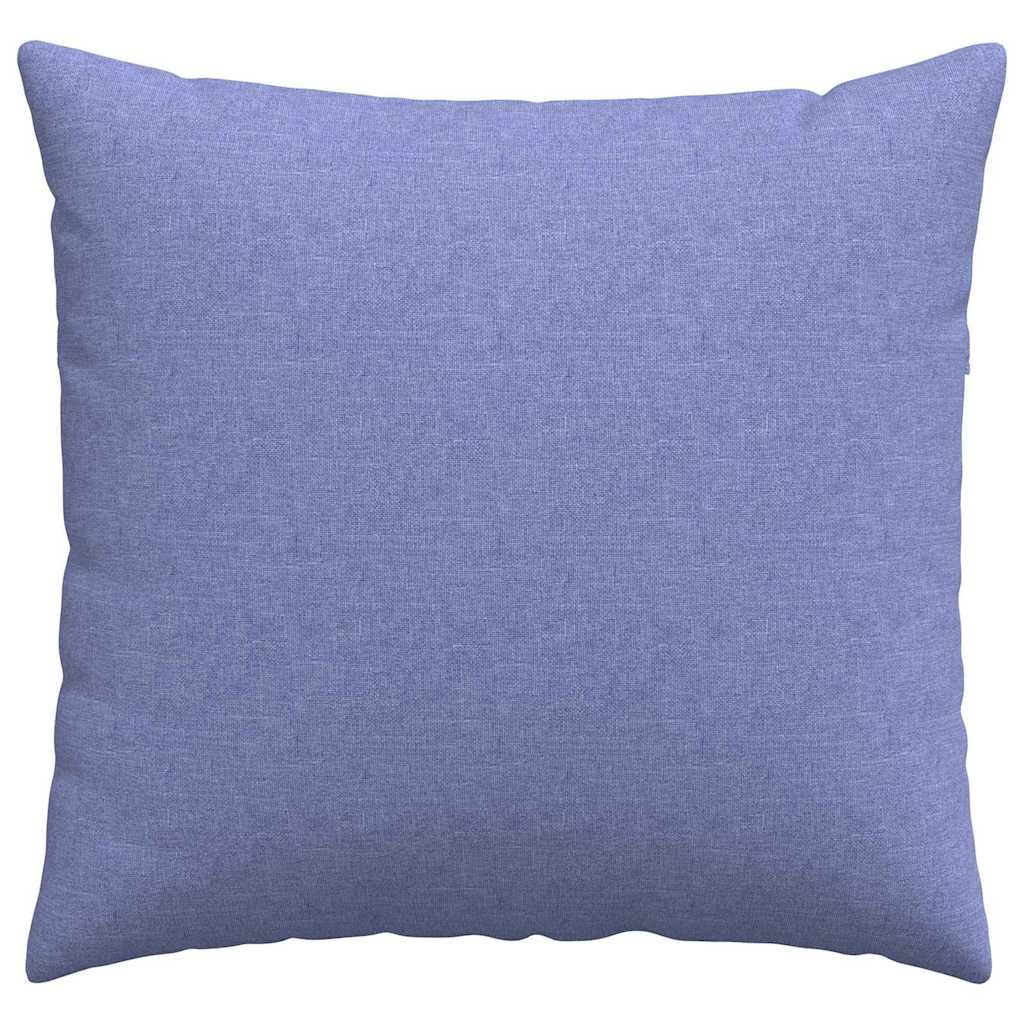 vidaXL Sofakissen 2 pcs Jeans blau 45 x 45 cm Stoff
