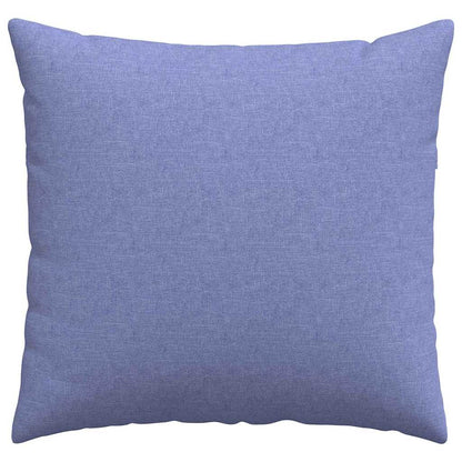 vidaXL Sofakissen 2 pcs Jeans blau 45 x 45 cm Stoff