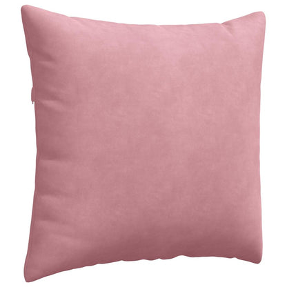 vidaXL Sofakissen 2 Stück Rosa 45 x 45 cm Cordstoff