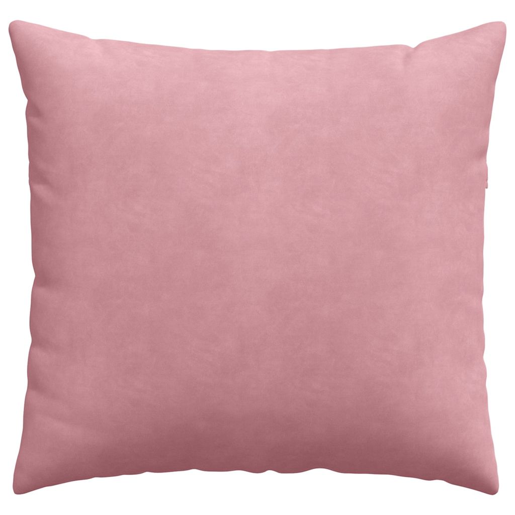 vidaXL Sofakissen 2 Stück Rosa 45 x 45 cm Cordstoff