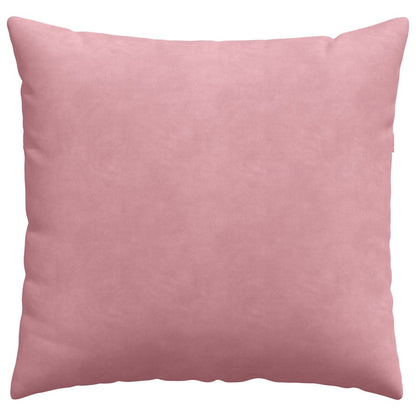 vidaXL Sofakissen 2 Stück Rosa 45 x 45 cm Cordstoff