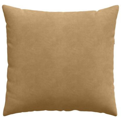 vidaXL Sofakissen 2 Stück Braun 45 x 45 cm Cordstoff