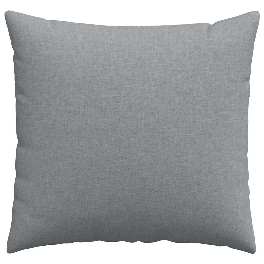 vidaXL Sofakissen 2 pcs Hellgrau 50 x 50 cm Stoff