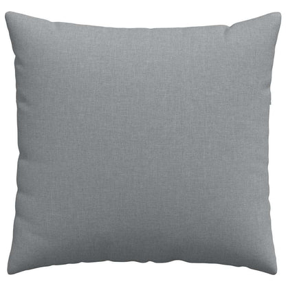 vidaXL Sofakissen 2 pcs Hellgrau 50 x 50 cm Stoff