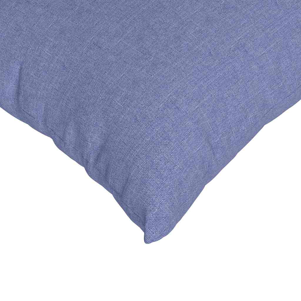 vidaXL Sofakissen 2 pcs Jeans blau 50 x 50 cm Stoff