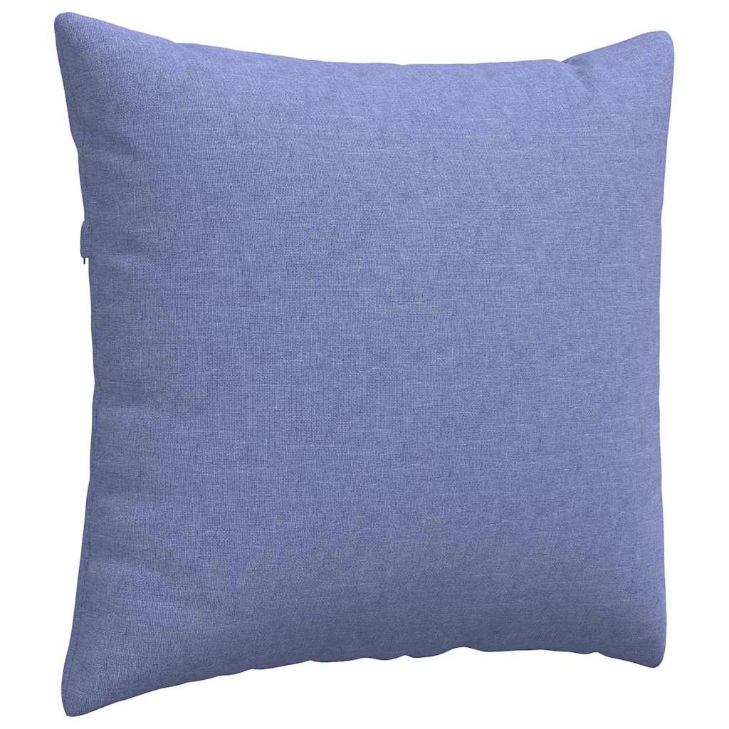 vidaXL Sofakissen 2 pcs Jeans blau 50 x 50 cm Stoff
