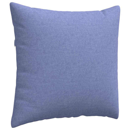 vidaXL Sofakissen 2 pcs Jeans blau 50 x 50 cm Stoff