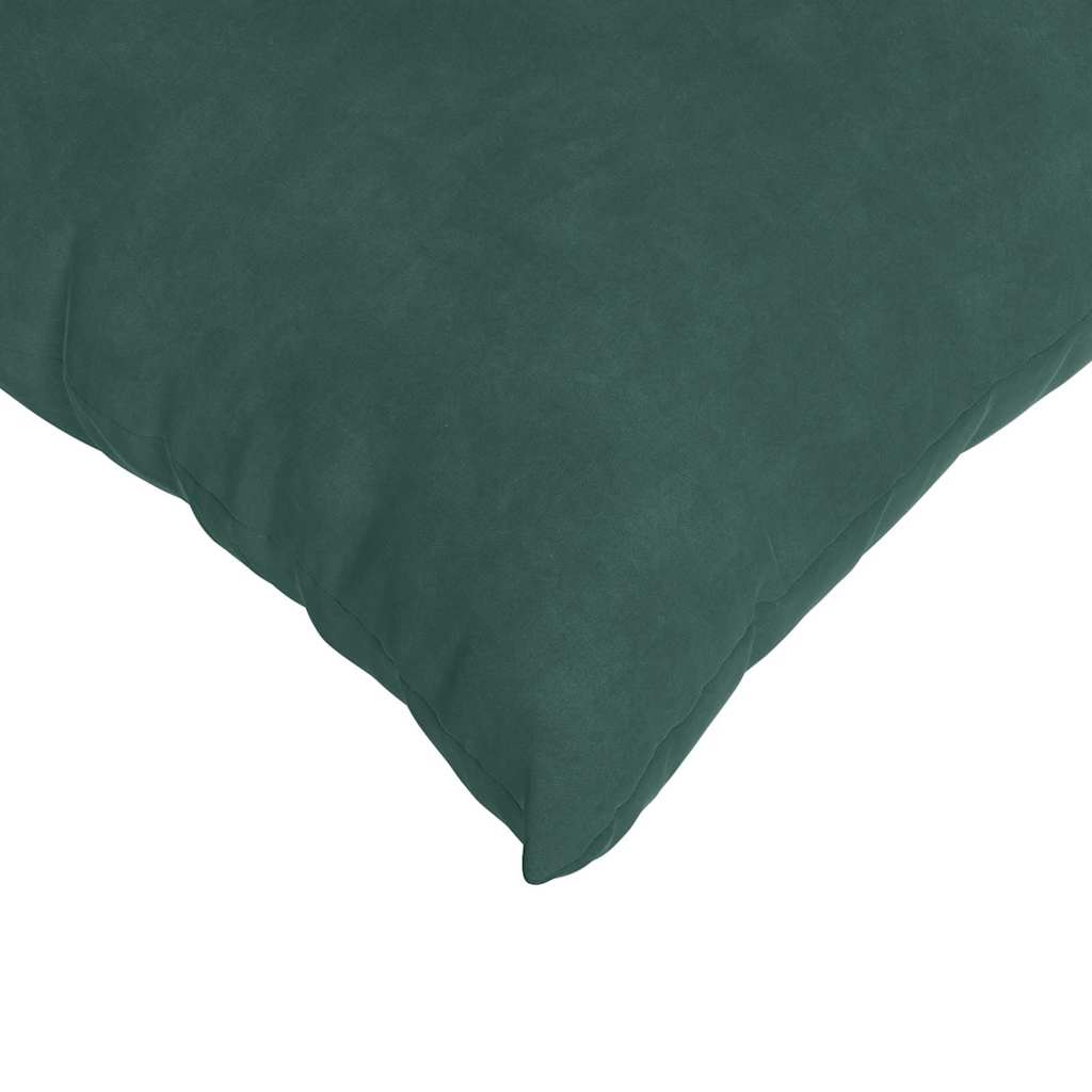 vidaXL Sofakissen 2 Stück Dunkelgrün 50 x 50 cm Cordstoff