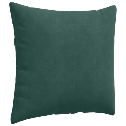 vidaXL Sofakissen 2 Stück Dunkelgrün 50 x 50 cm Cordstoff