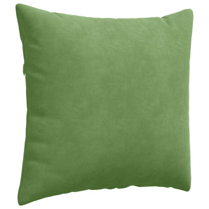 vidaXL Sofakissen 2 Stück Hellgrün 50 x 50 cm Cordstoff