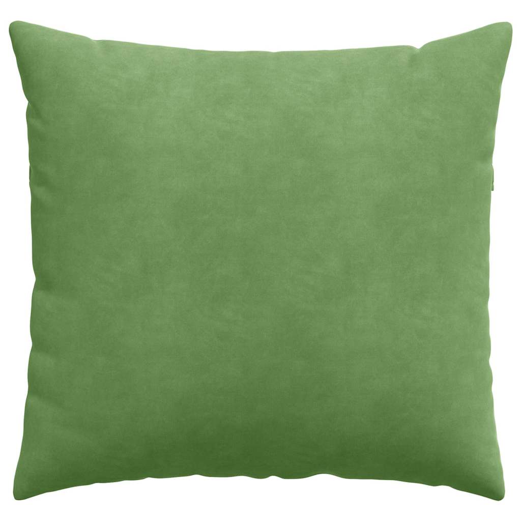 vidaXL Sofakissen 2 Stück Hellgrün 50 x 50 cm Cordstoff
