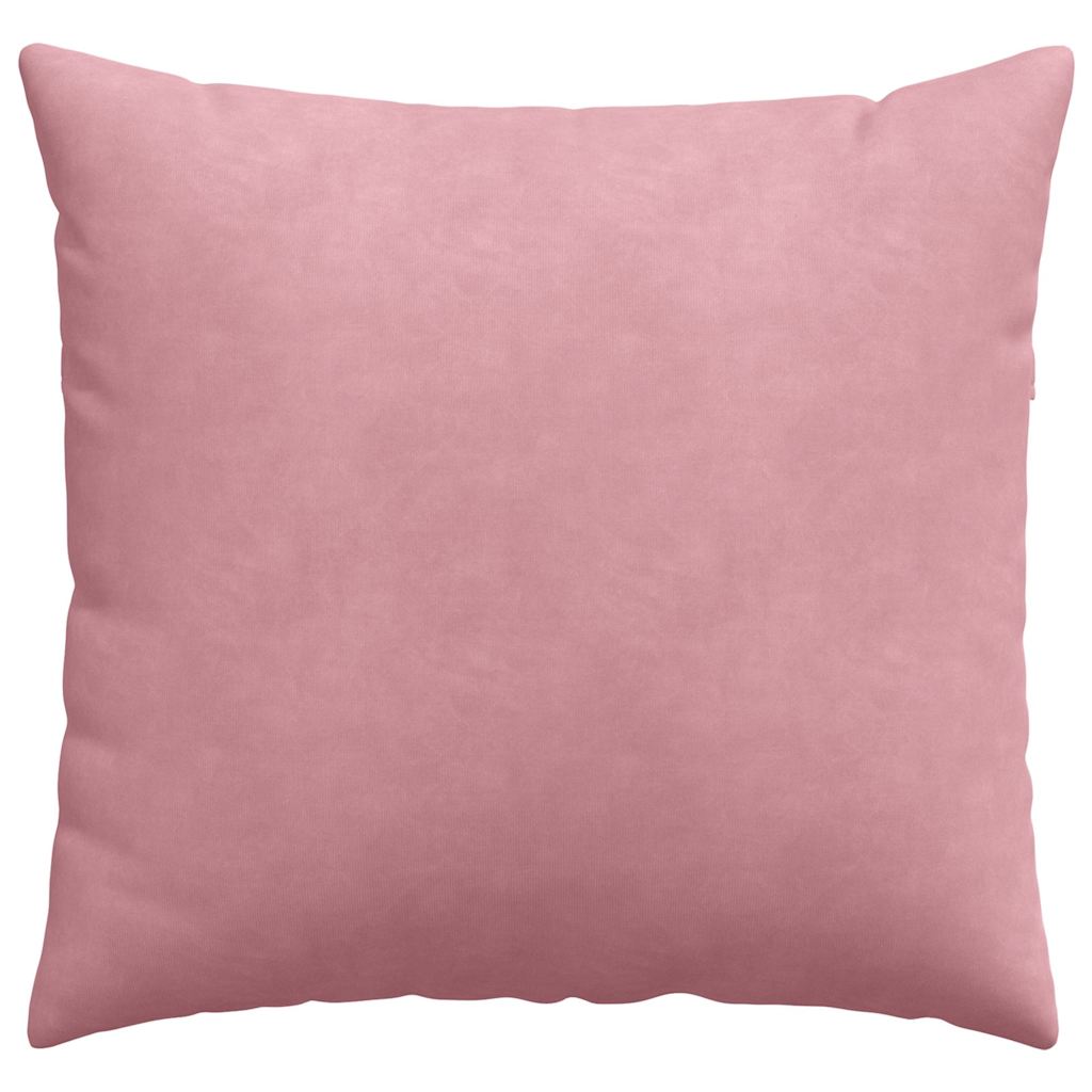 vidaXL Sofakissen 2 Stück Rosa 50 x 50 cm Cordstoff