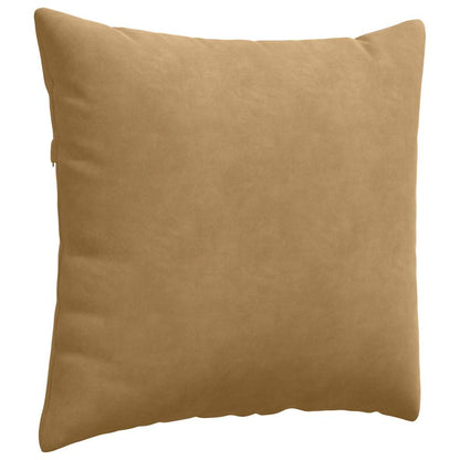 vidaXL Sofakissen 2 Stück Braun 50 x 50 cm Cordstoff