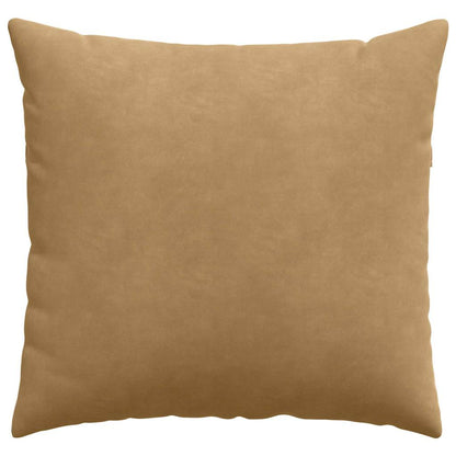 vidaXL Sofakissen 2 Stück Braun 50 x 50 cm Cordstoff