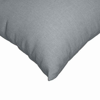 vidaXL Sofakissen 2 pcs Hellgrau 60 x 60 cm Stoff