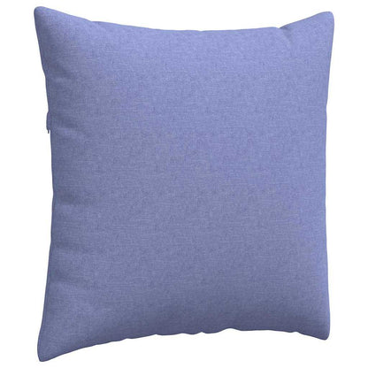 vidaXL Sofakissen 2 pcs Jeans blau 60 x 60 cm Stoff