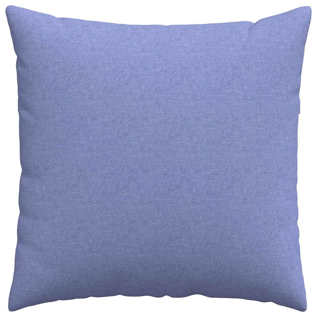 vidaXL Sofakissen 2 pcs Jeans blau 60 x 60 cm Stoff