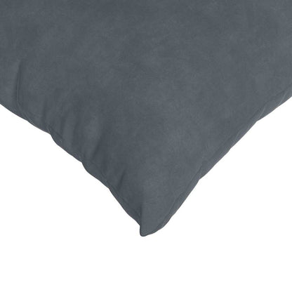 vidaXL Sofakissen 2 Stück Dunkelgrau 60 x 60 cm Cordstoff