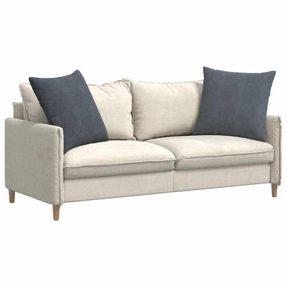 vidaXL Sofakissen 2 Stück Dunkelgrau 60 x 60 cm Cordstoff