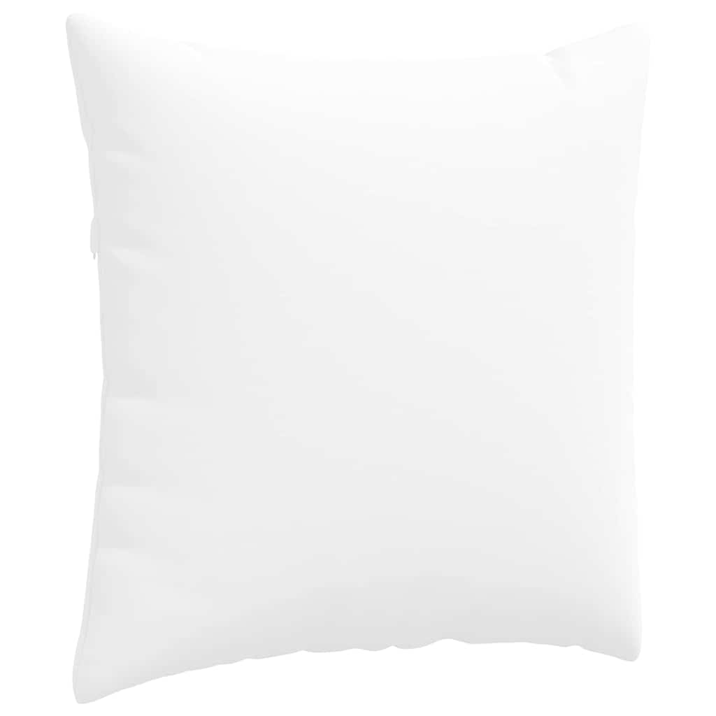 vidaXL Sofakissen 2 pcs Weiß 80 x 80 cm Stoff