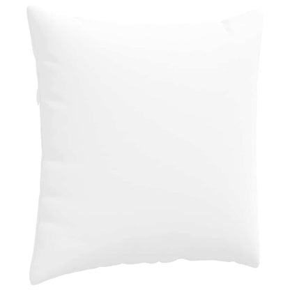 vidaXL Sofakissen 2 pcs Weiß 80 x 80 cm Stoff