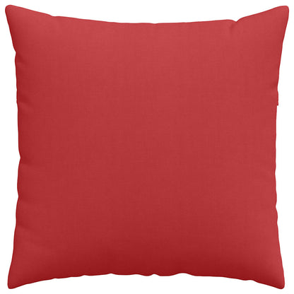 vidaXL Sofakissen 2 pcs Rot 80 x 80 cm Stoff