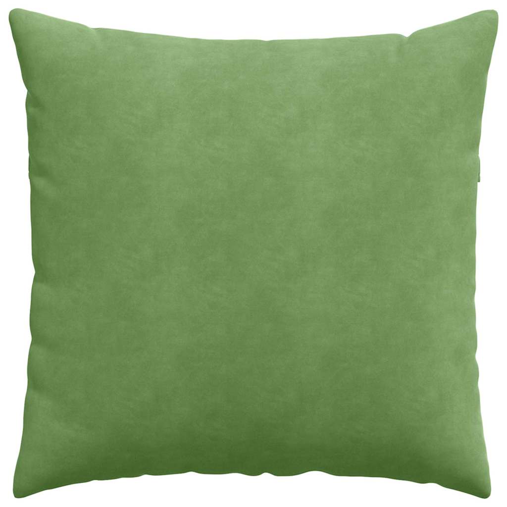 vidaXL Sofakissen 2 Stück Hellgrün 80 x 80 cm Cordstoff