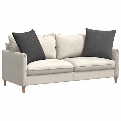 vidaXL Sofakissen 2 Stück Dunkelgrau 80 x 80 cm Cordstoff