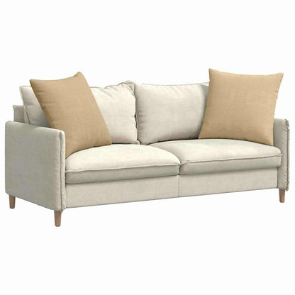 Sofakissen 2 Stück Grau-Grün 80 x 80 cm Cordstoff