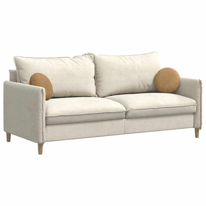 Sitzkissen 2 Stück Braun Ø 30 x 13 cm Samt