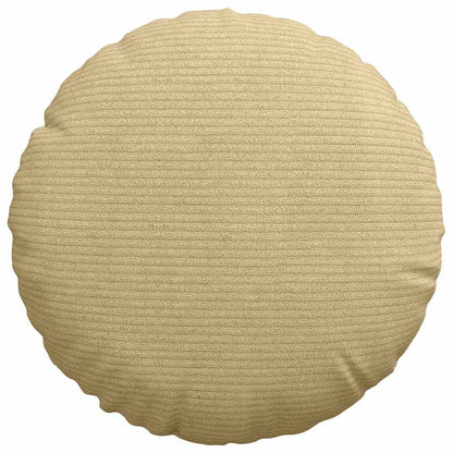 vidaXL Sitzkissen 2 pcs Grau-Grün Ø 30 cm Cordstoff