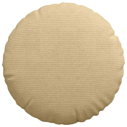 vidaXL Sitzkissen 2 pcs Grau-Grün Ø 40 cm Cordstoff