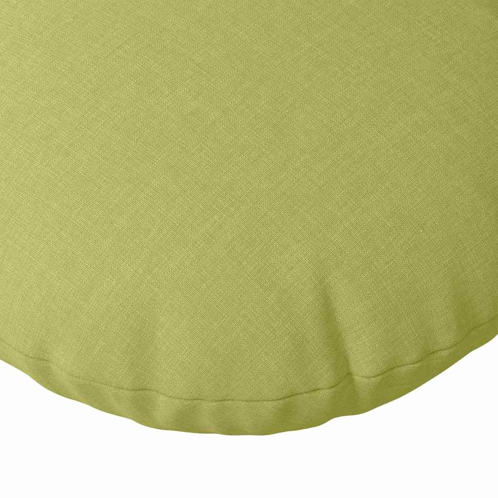 vidaXL Sitzkissen 2 pcs Hellgrün Ø80 x 29 cm Stoff