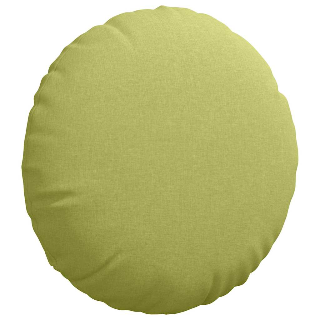 vidaXL Sitzkissen 2 pcs Hellgrün Ø80 x 29 cm Stoff