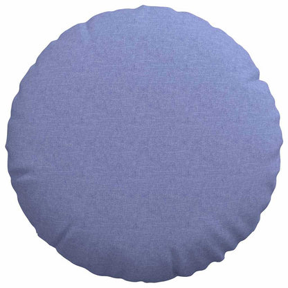 vidaXL Sitzkissen 2 pcs Jeans blau Ø80 x 29 cm Stoff