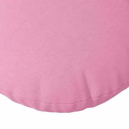 vidaXL Sitzkissen 2 pcs Rosa Ø80 x 29 cm Stoff