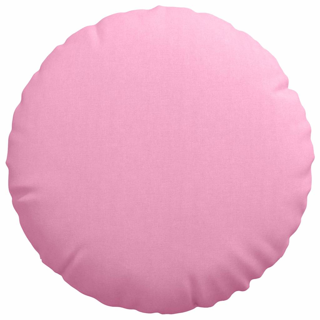 vidaXL Sitzkissen 2 pcs Rosa Ø80 x 29 cm Stoff