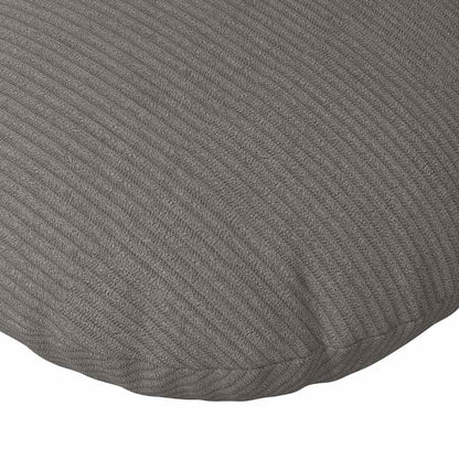 vidaXL Sitzkissen 2 pcs Hellgrau Ø 80 cm Cordstoff