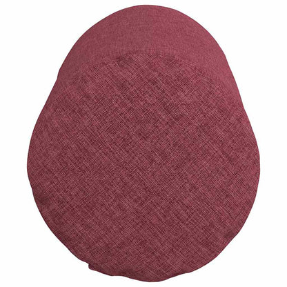 vidaXL Bolsterkissen 2 Stück Weinrot Ø 15 x 40 cm Stoff